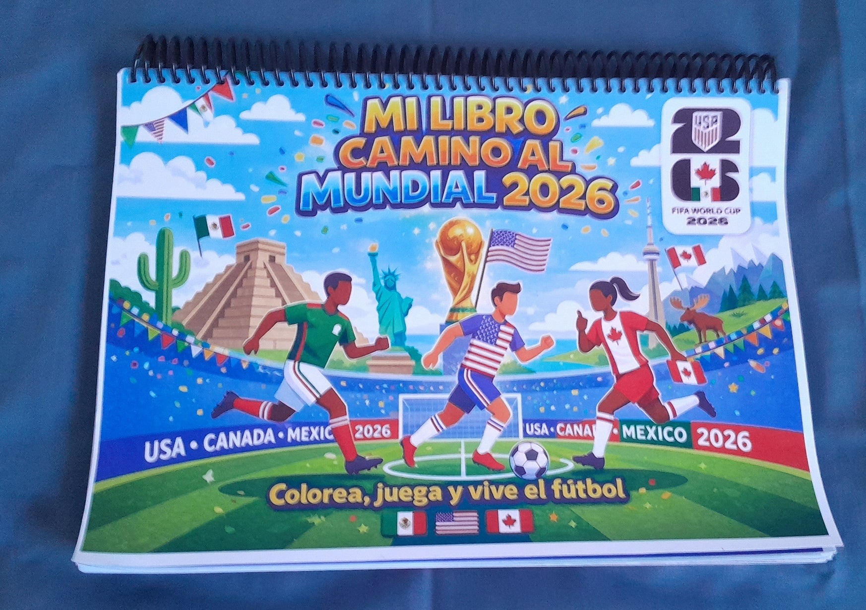 Libro Colorear del Mundial